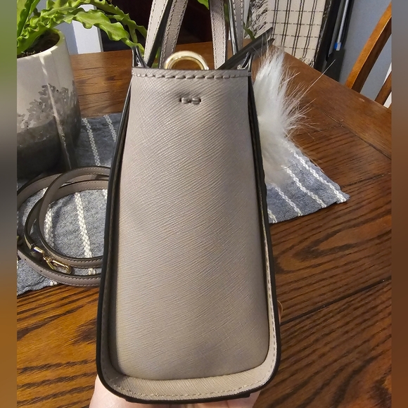 Kate Spade Gray Star Bright Owl Mini Hadlee Cityscape Bag with Dustbag Set - Picture 5 of 13